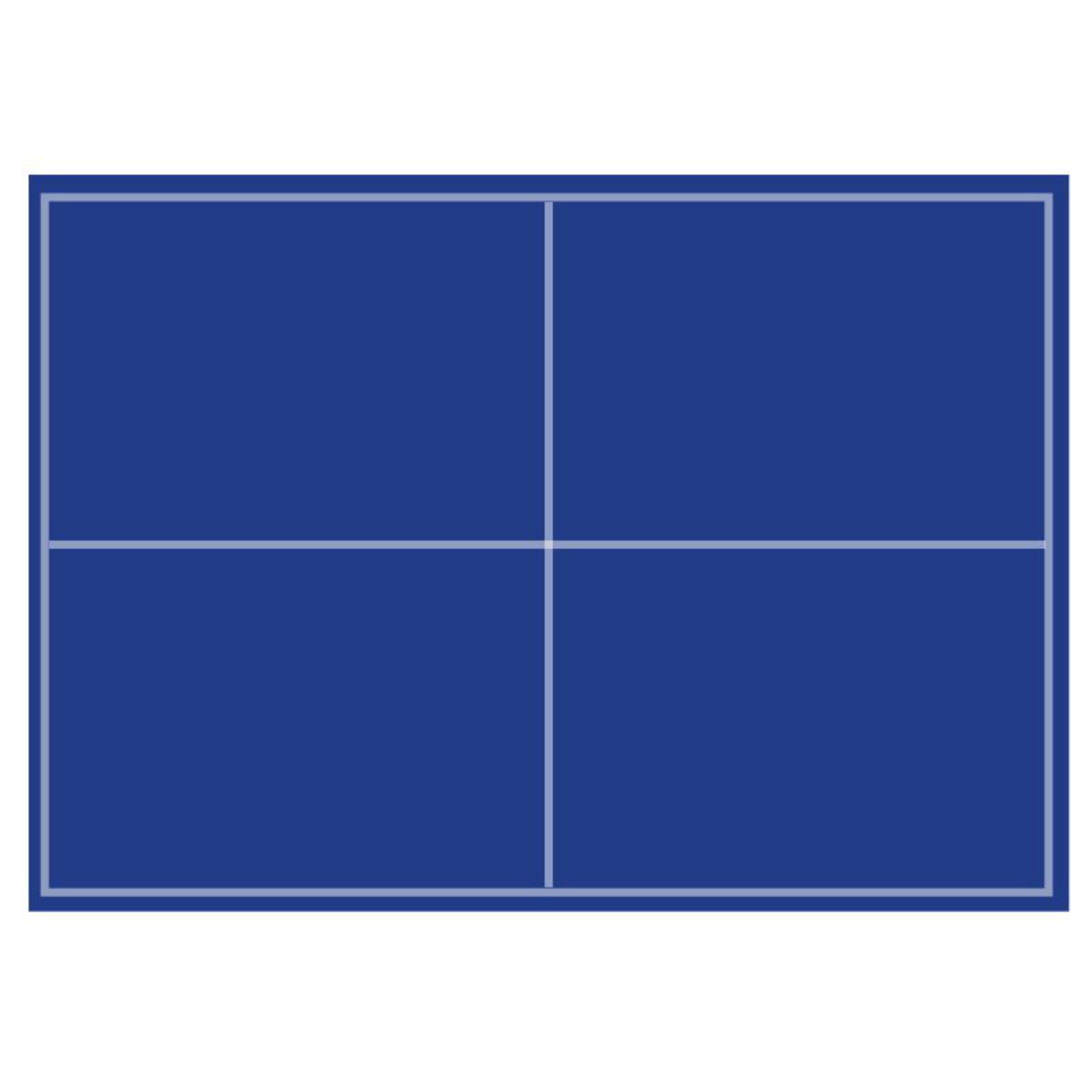 Tableaus für Großen Sammelkoffer, in Blau, 332 mm x 235 mm