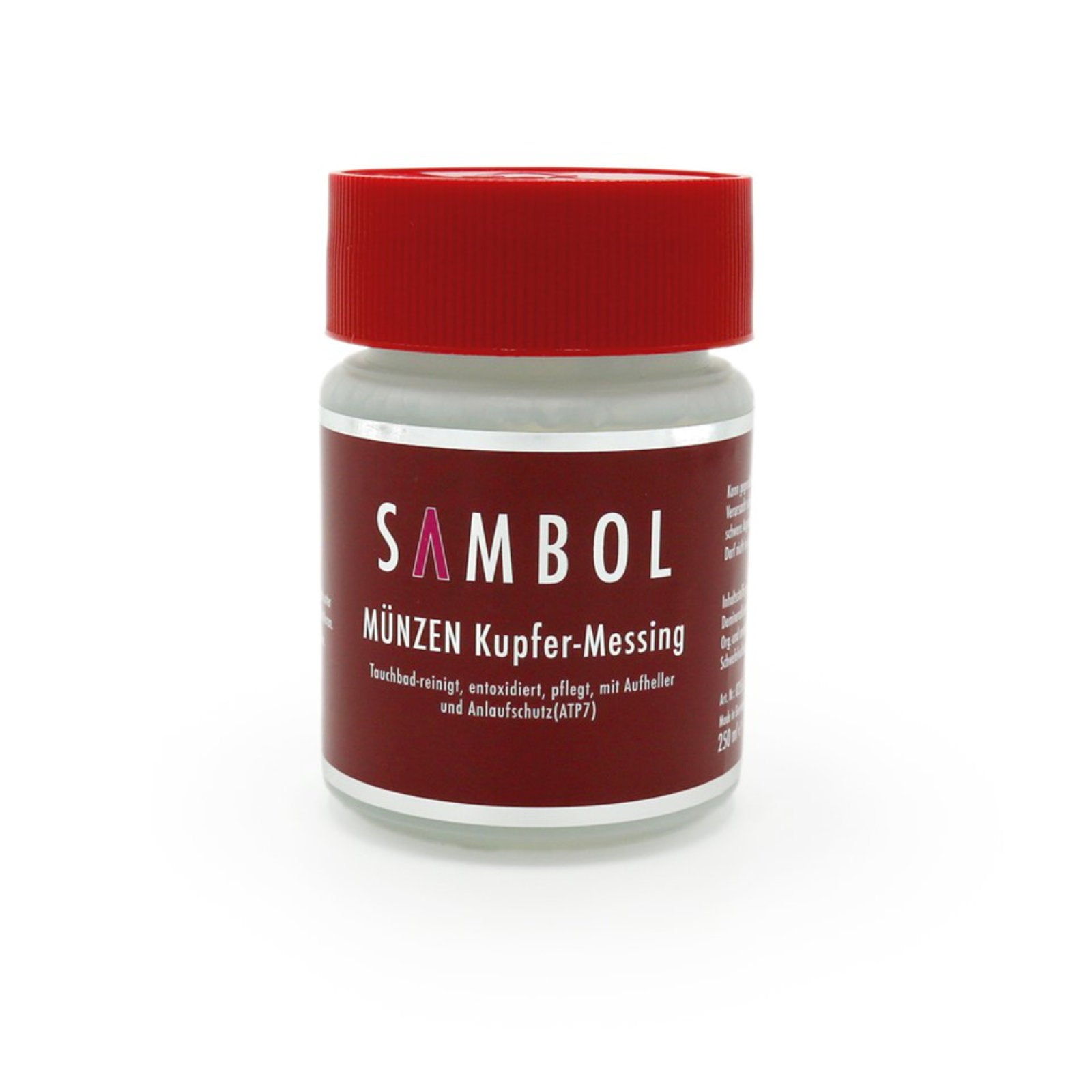Münzen Tauchbad für Kupfer-Messing Münzen 250 ml