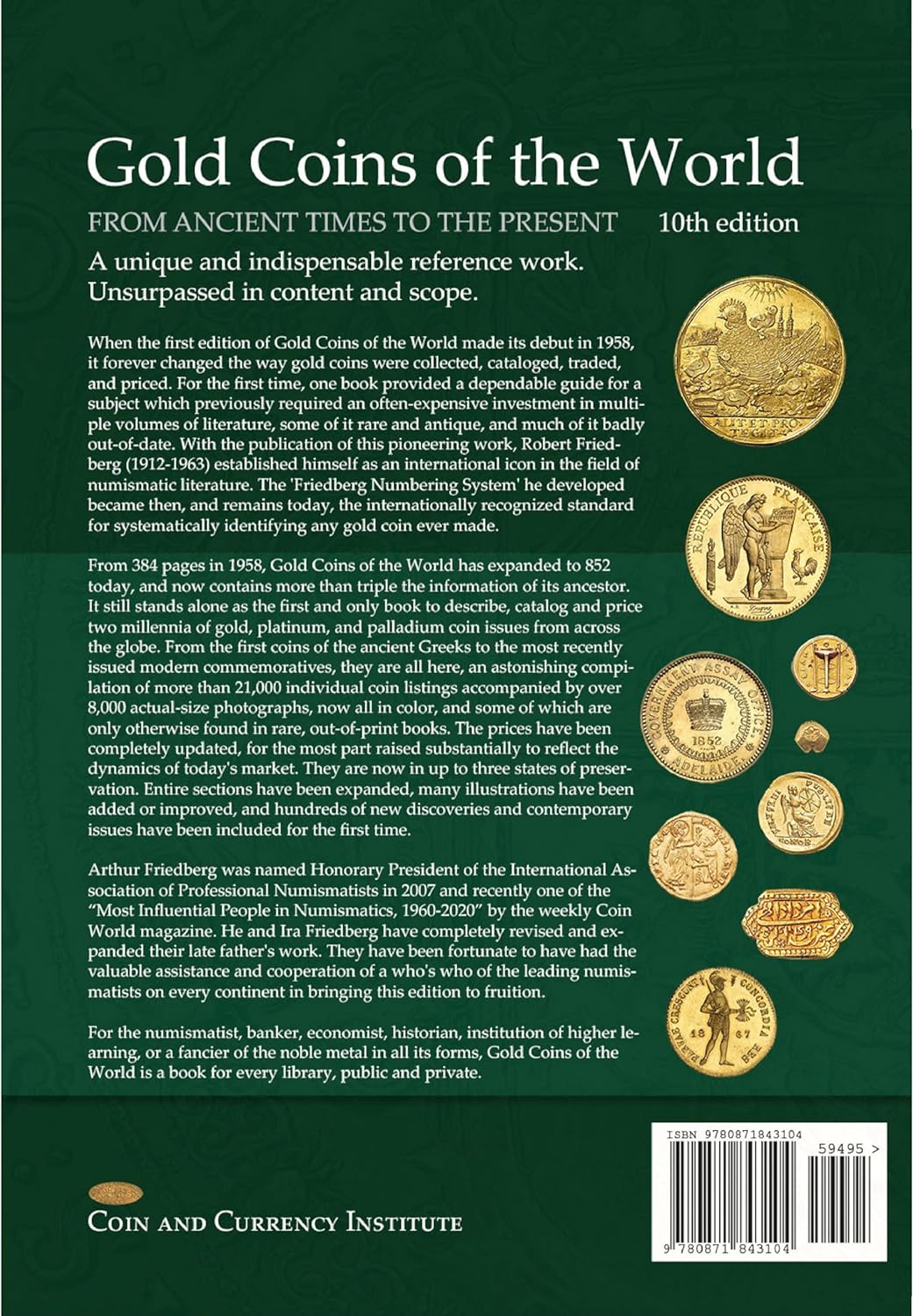 Gold Coins of the World - From Ancient Times to the Present, 10. Auflage 2024