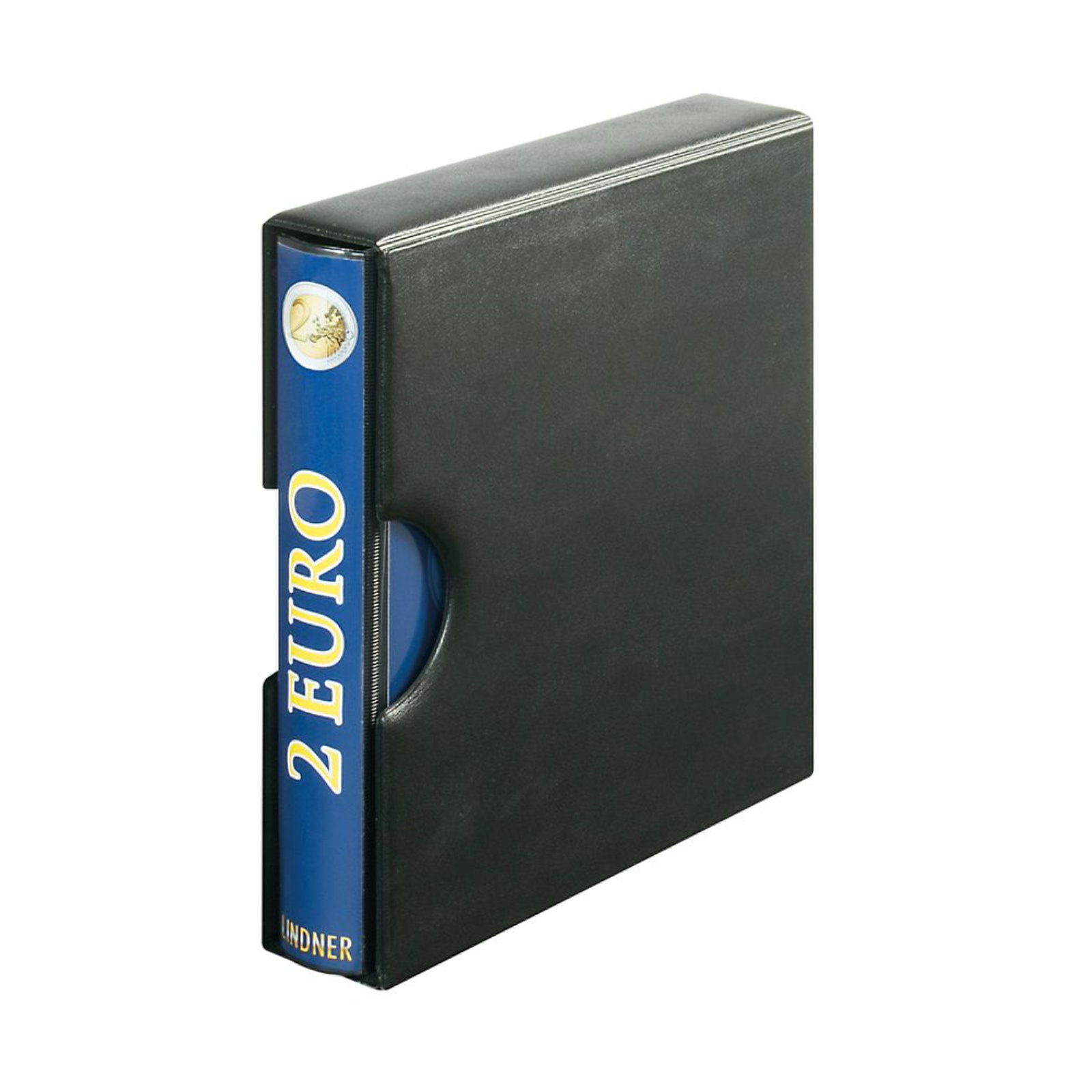Münzalbum Set für 2 Euro Gedenkmünzen, alle Bände mit passender Schutzkassette