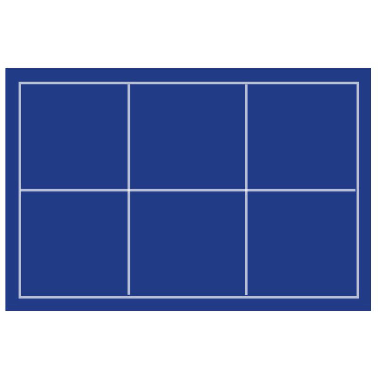Tableaus für Großen Sammelkoffer, in Blau, 332 mm x 235 mm
