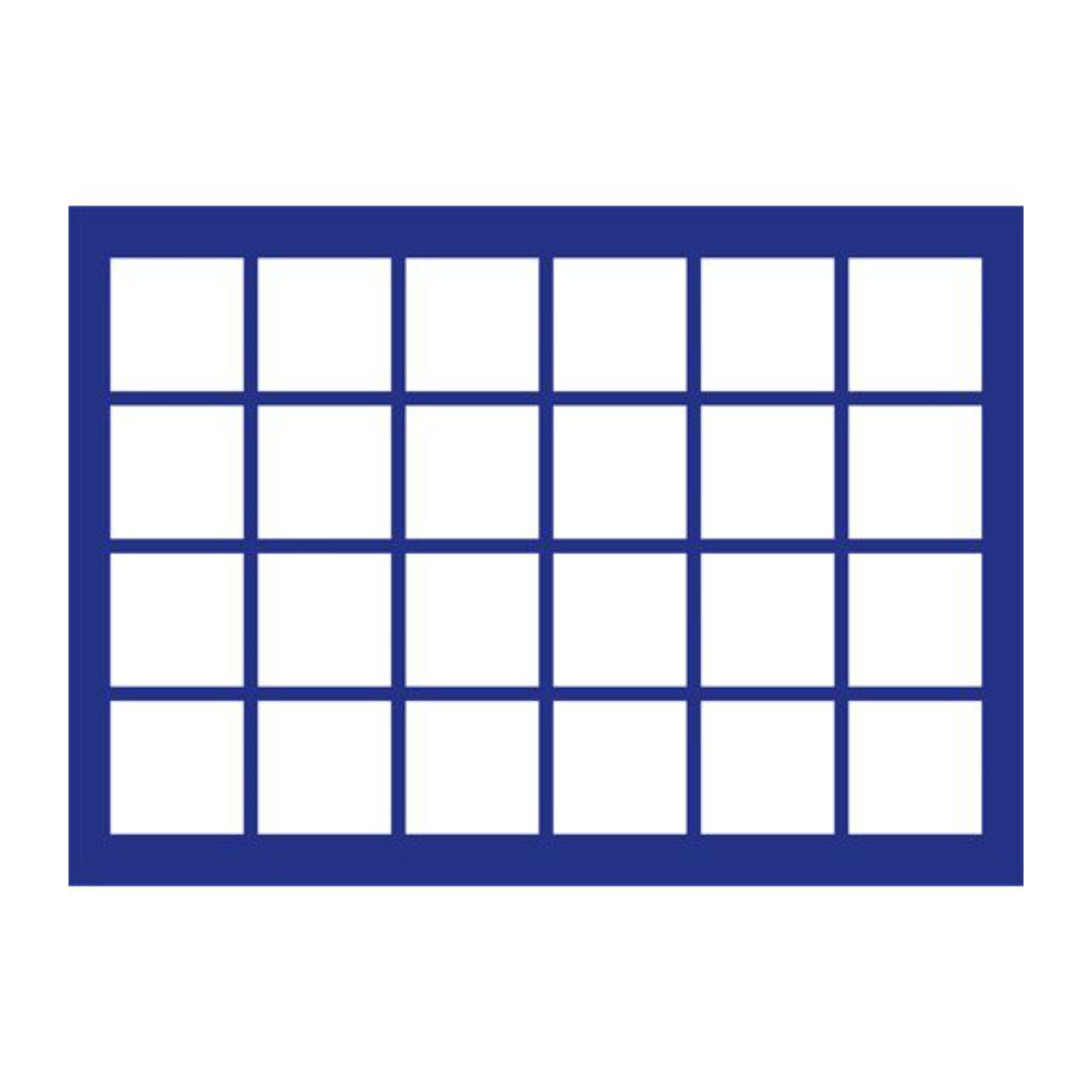 Tableaus für Großen Sammelkoffer, in Blau, 332 mm x 235 mm