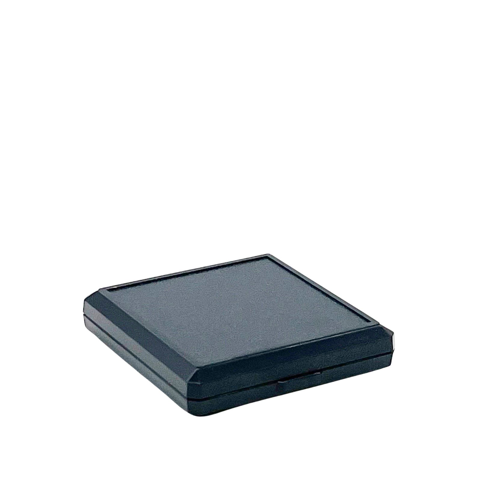 Münzetui aus Kunststoff mit Blauer Einlage zum Eindrücken der Münzen bis 50 mm in blau