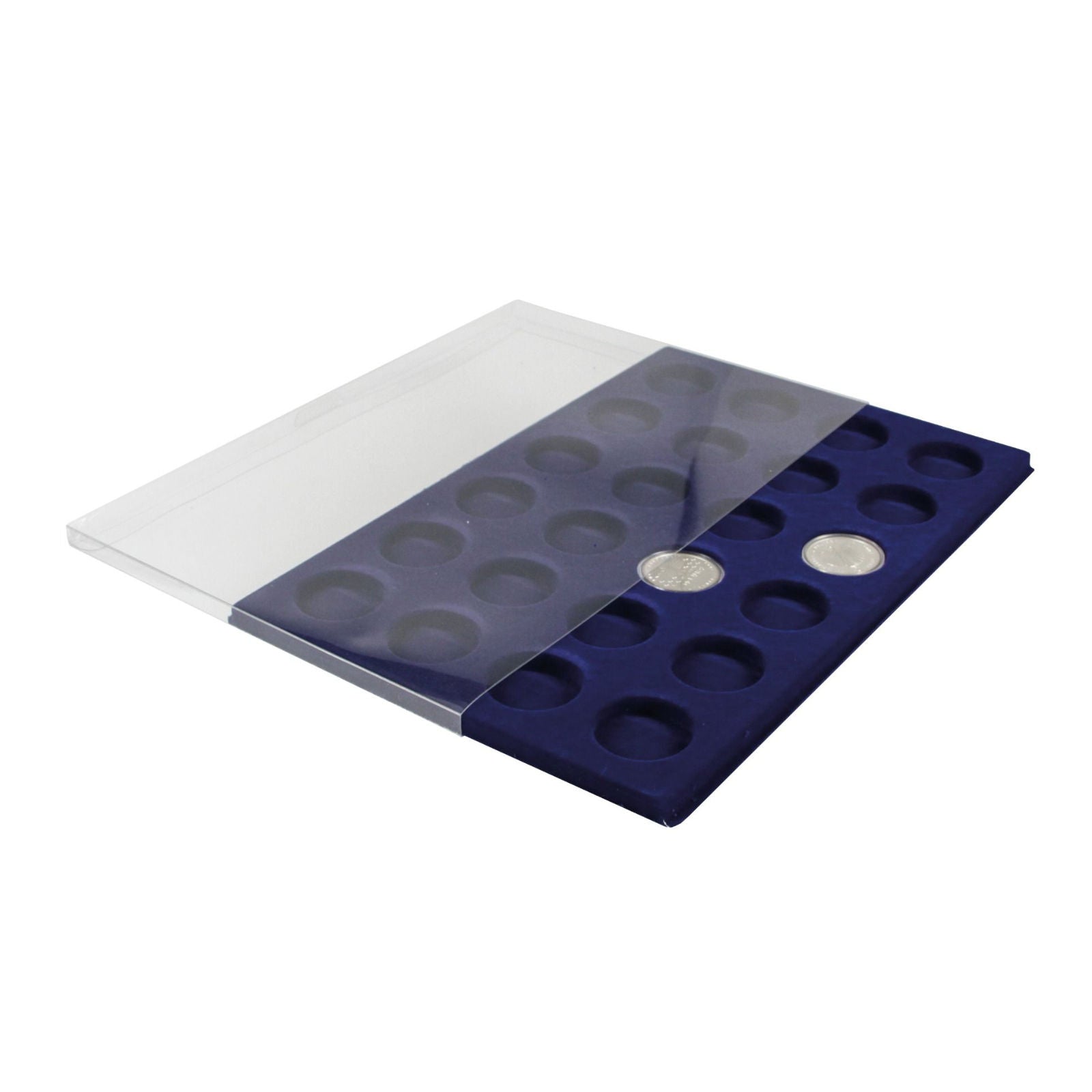 Tableaus für Großen Sammelkoffer, in Blau, 332 mm x 235 mm