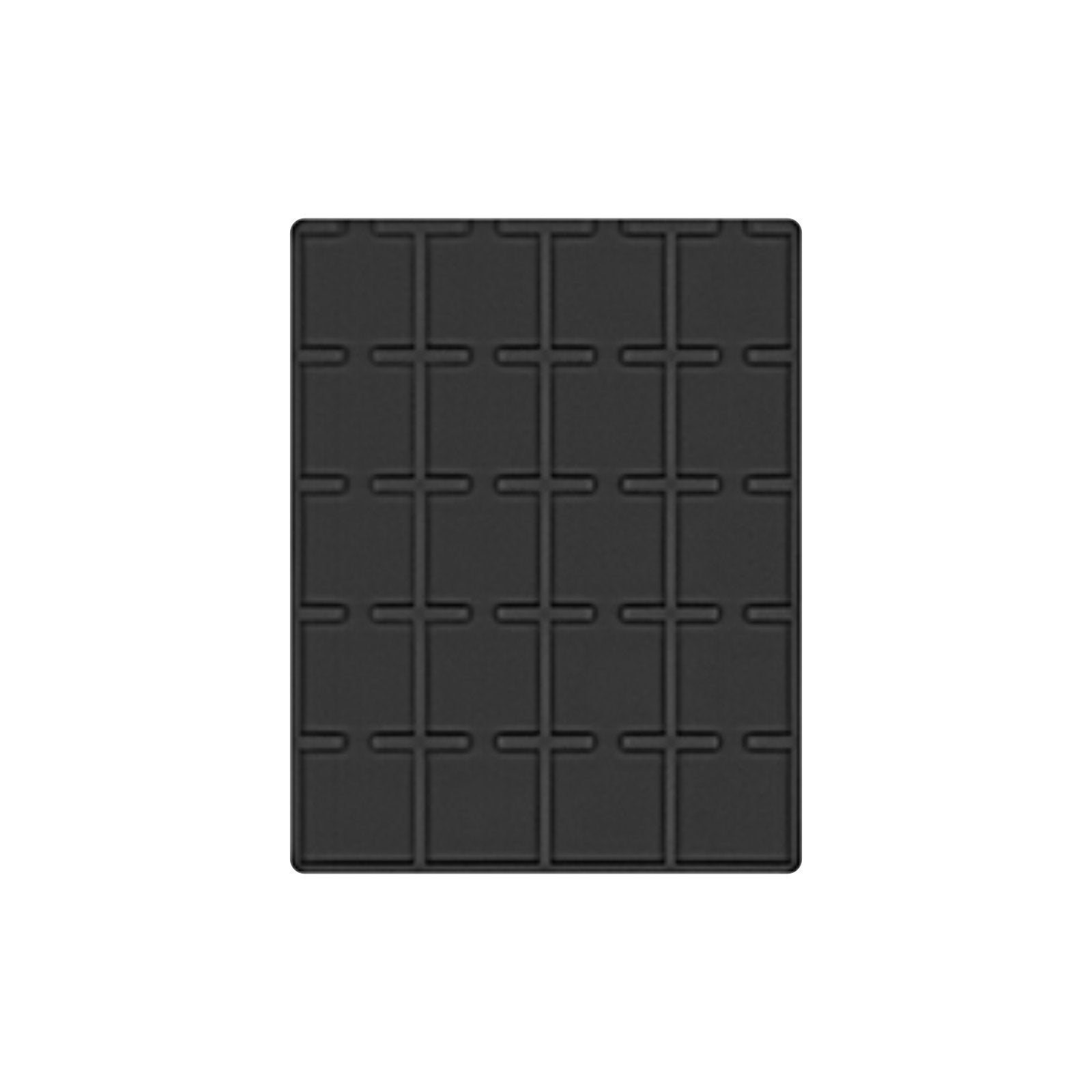 Tableau für 20 Münzen oder Münzkapseln bis 50 x 50 mm, für Münzboxen und Münzkassetten, 225 mm x 285 mm