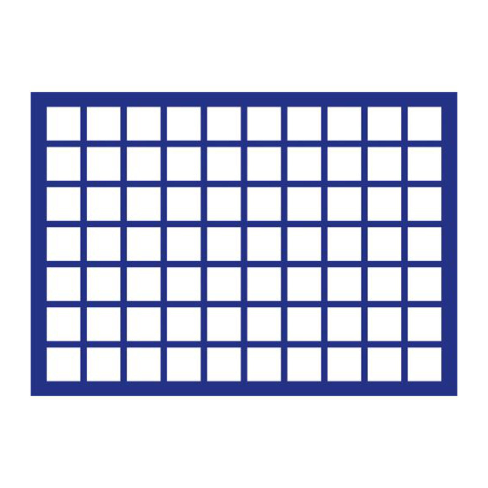 Tableaus für Großen Sammelkoffer, in Blau, 332 mm x 235 mm