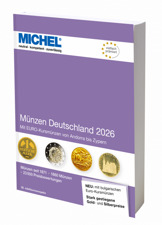 MICHEL Münzen Deutschland 2026