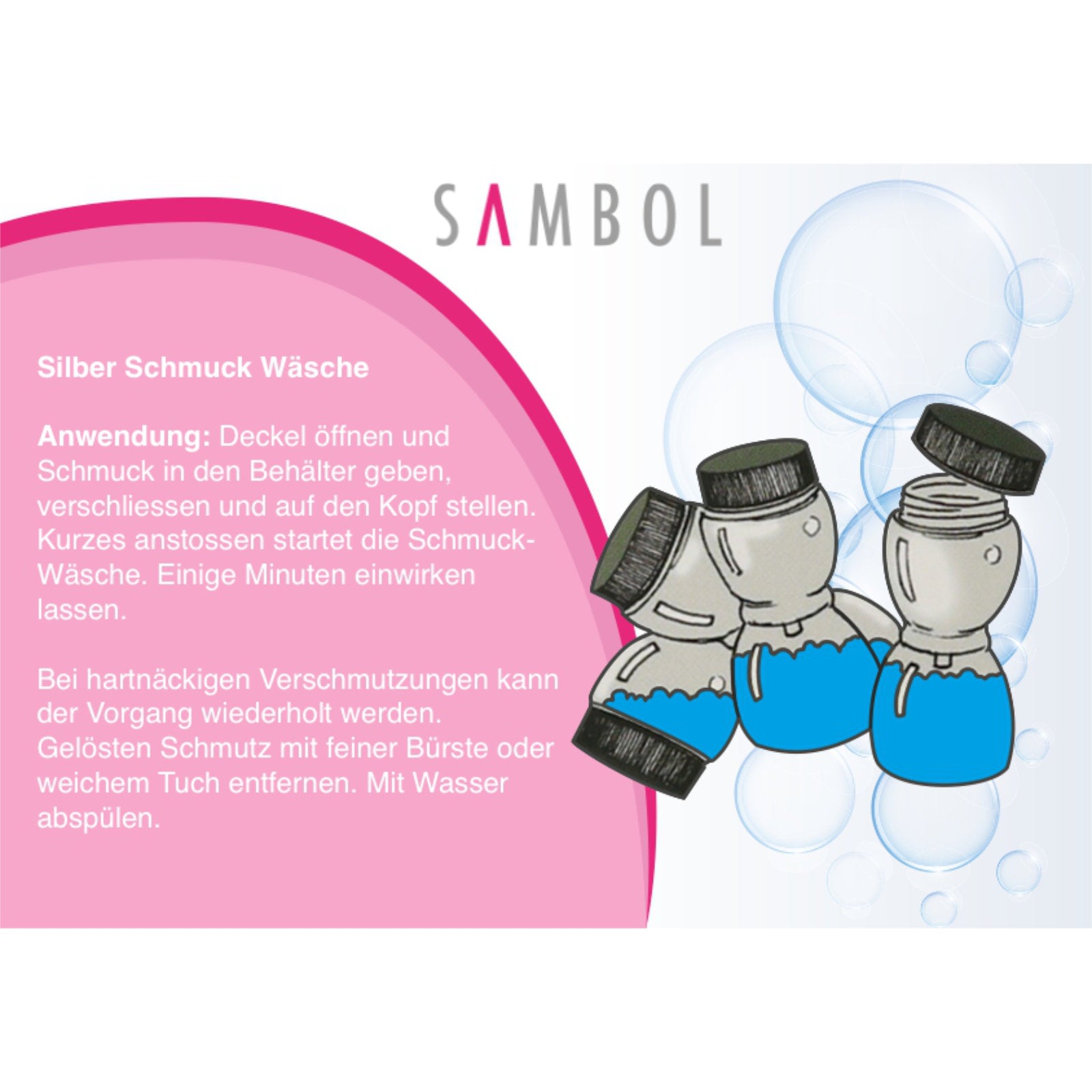 Schmuckreiniger für Silberschmuck 200 ml