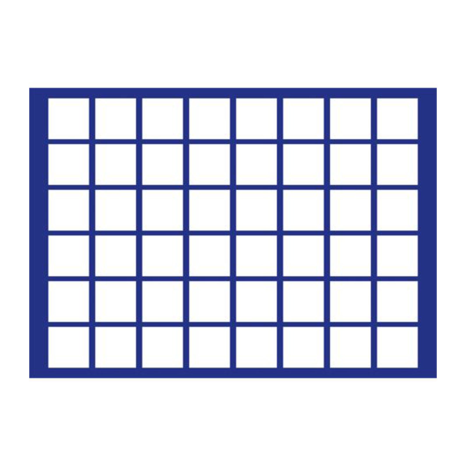 Tableaus für Großen Sammelkoffer, in Blau, 332 mm x 235 mm