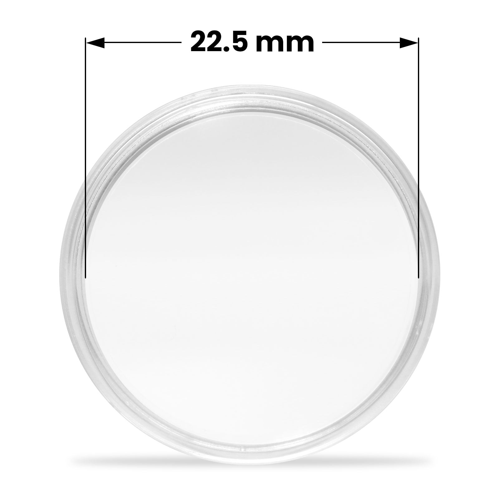 Münzkapsel rund 22.5 mm Durchmesser