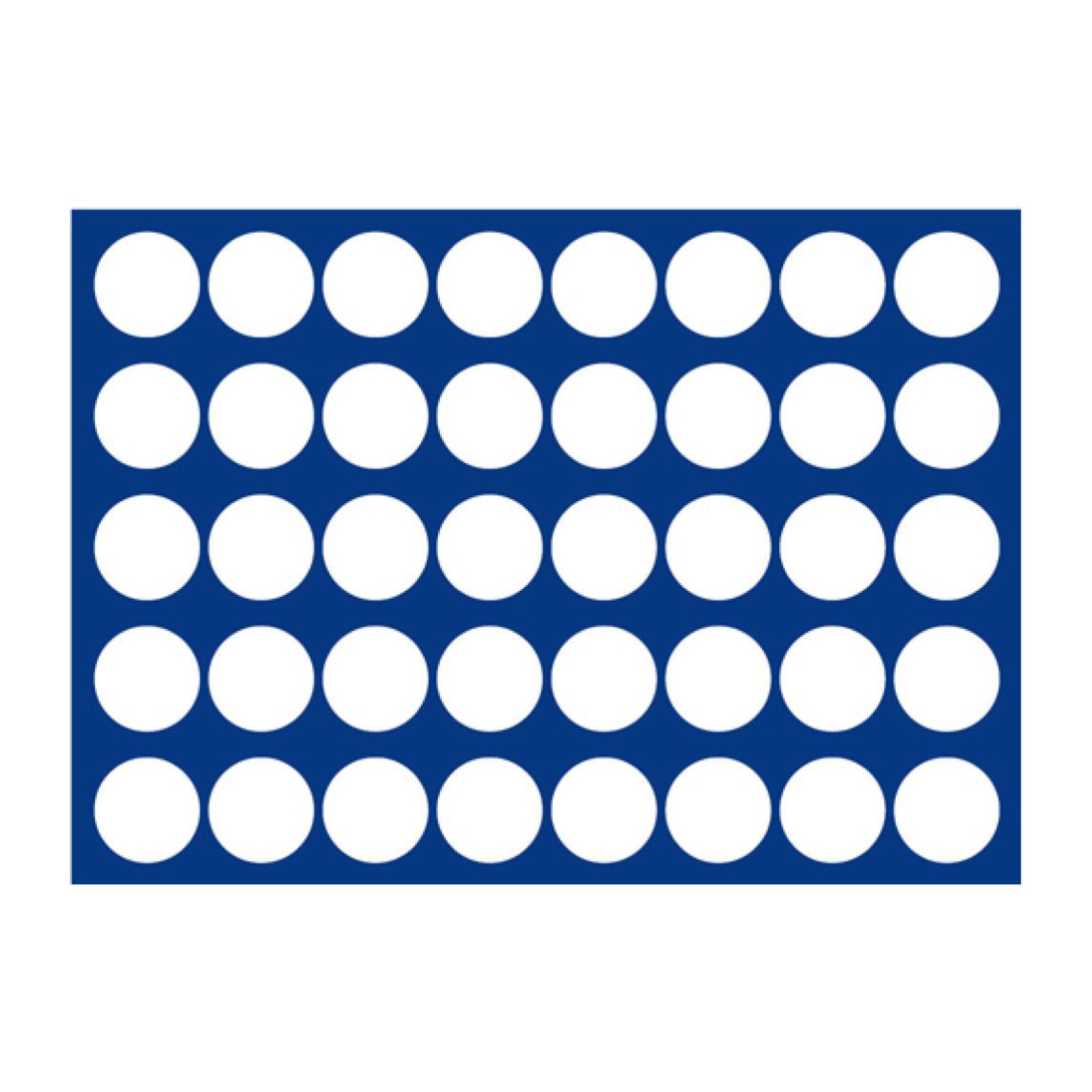 Tableaus für Großen Sammelkoffer, in Blau, 332 mm x 235 mm