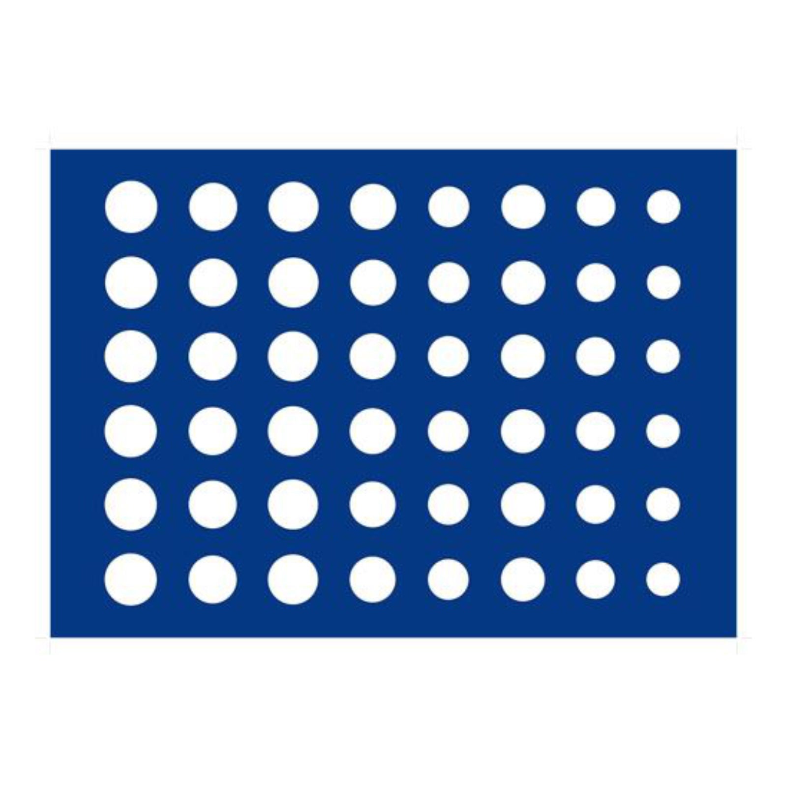 Tableaus für Großen Sammelkoffer, in Blau, 332 mm x 235 mm