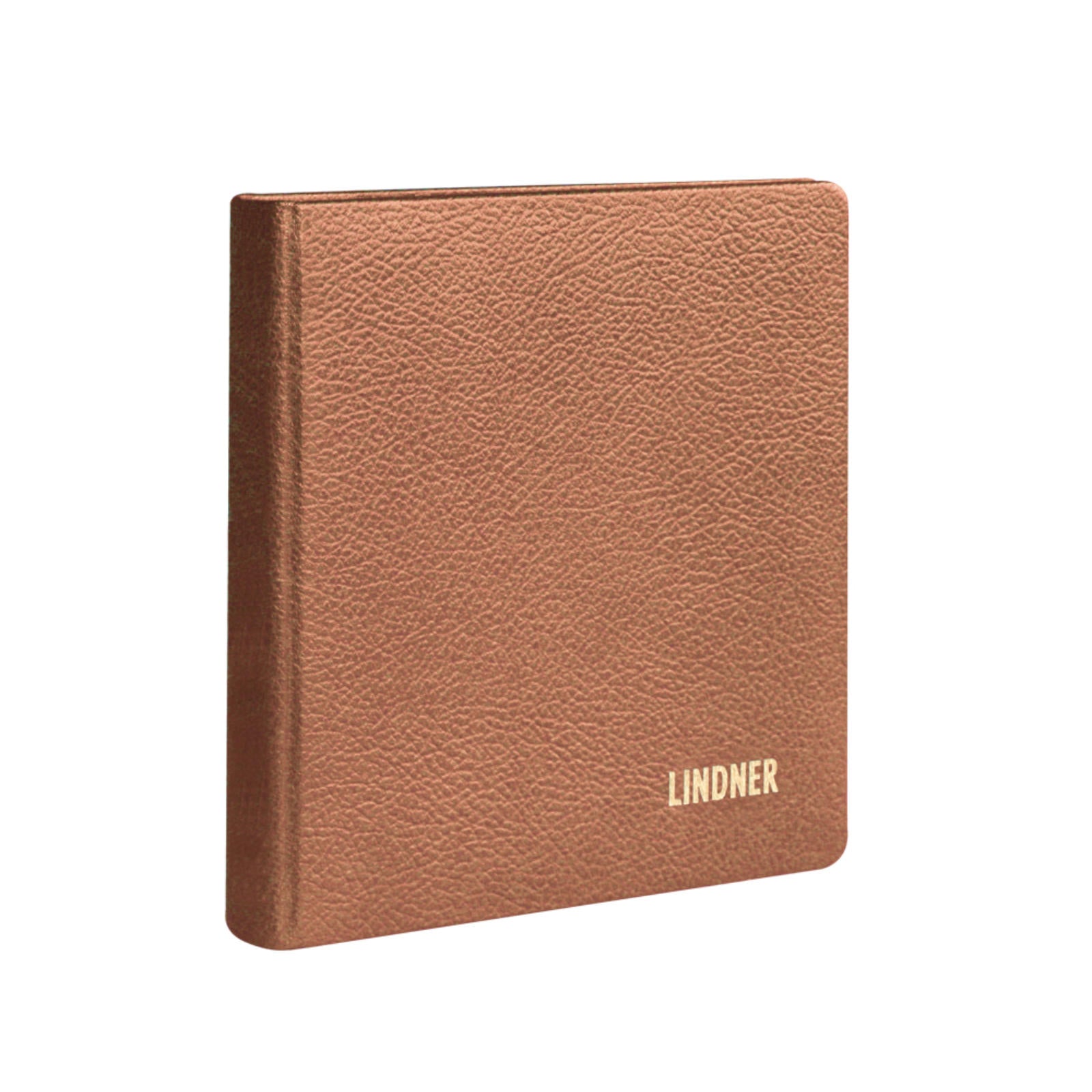 Ringbinder für 10 karat Münzblätter, Echtleder, leer