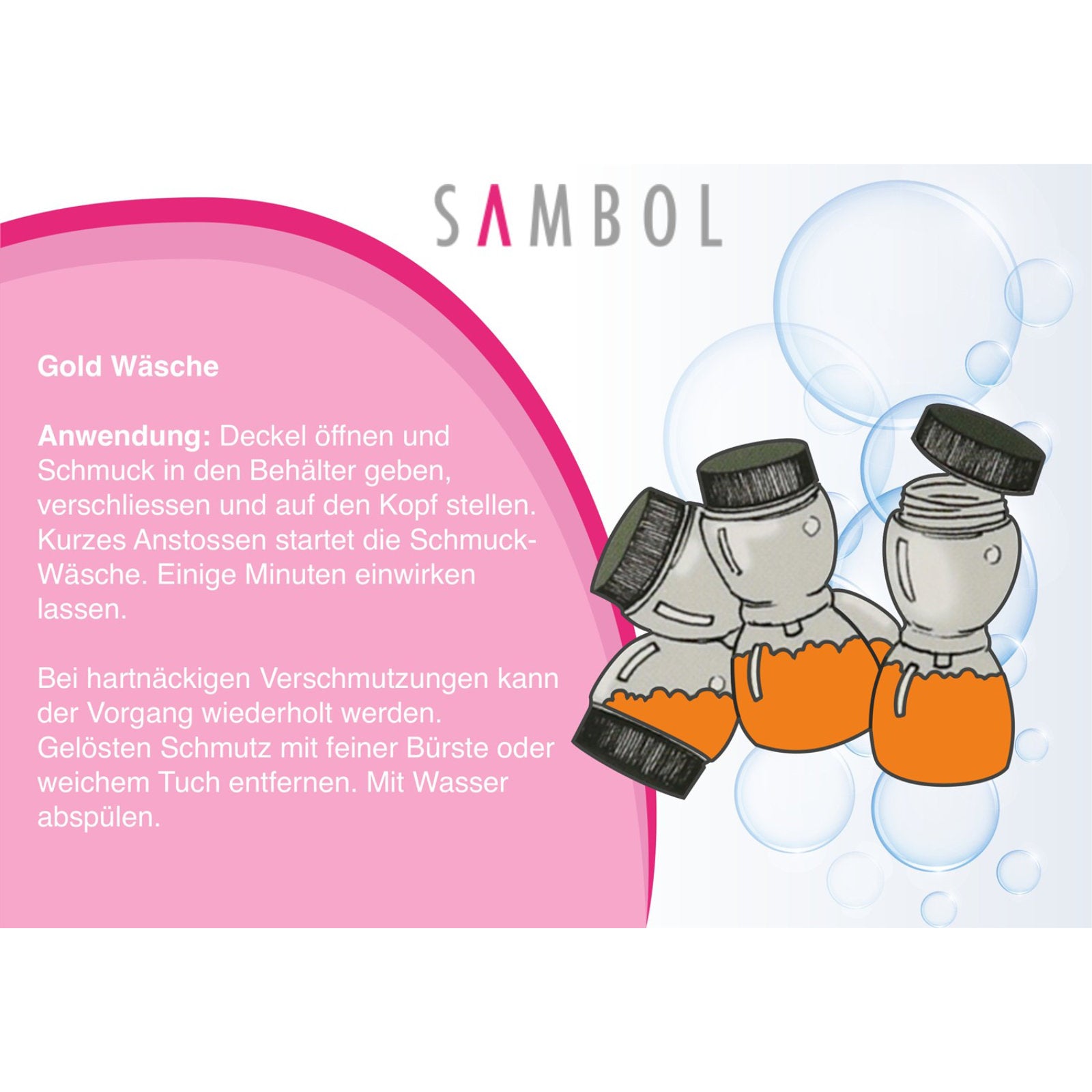 Schmuckreiniger für Goldschmuck 200 ml